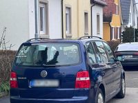 Gebraucht VW Touran 102 PS (75 kW) 2004 Blau Van / Kleinbus