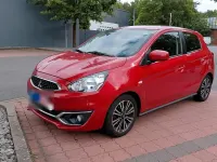 Gebraucht Mitsubishi Space Star Diamant Edition 80 PS (58 kW) 2018 Rot Kleinwagen