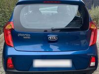 Gebraucht Kia Picanto 67 PS (49 kW) 2016 Blau Kleinwagen
