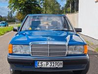 Gebraucht Mercedes 190 75 PS (55 kW) 1990 Blau Limousine