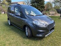 Gebraucht Ford Tourneo Courier Titanium 101 PS (74 kW) 2019 Grau Van / Kleinbus