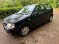 Gebraucht VW Polo Basis 60 PS (44 kW) 2000 Schwarz Kleinwagen