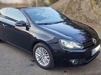 Gebraucht VW Golf Cabriolet LOUNGE 105 PS (77 kW) 2015 Schwarz Cabrio