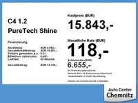 Gebraucht Citroën C4 PureTech 131 PS (96 kW) 2023 Blau Limousine