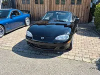 Gebraucht Mazda MX5 110 PS (80 kW) 2004 Schwarz Cabrio