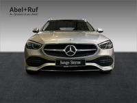 gebraucht Mercedes C220 d T AVANTGARDE+MBUX+Kam+Tempo+SHZ+AHK+LED