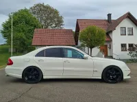 Gebraucht Mercedes E350 Avantgarde 272 PS (200 kW) 2008 Weiß Limousine
