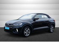 Gebraucht VW T-Roc Cabriolet R-line 150 PS (110 kW) 2024 Schwarz Cabrio