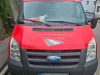 Używany Ford Transit 86 KM (63 kW) 2008 Czerwony Minivan