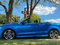 Gebraucht Audi A3 Cabriolet S-Line 150 PS (110 kW) 2019 Blau Cabrio