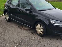 Gebraucht VW Polo Trendline 60 PS (44 kW) 2012 Schwarz Kleinwagen