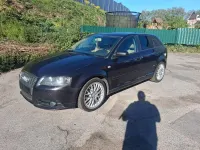 Używany Audi A3 S-Line 170 KM (125 kW) 2007 Czarny Hatchback