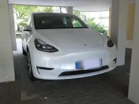 Gebraucht Tesla Model Y Long Range AWD 378 kW (514 PS) 2023 Weiß SUV