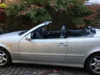 Gebraucht Mercedes CLK230 197 PS (144 kW) 2002 Grau Cabrio