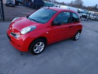 Gebraucht Nissan Micra 2010 Rot Kleinwagen