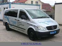 gebraucht Mercedes Vito 115 CDI Lang Klima 9-Sitze Netto- 7563€ AHK
