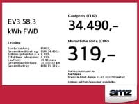 Neu Kia EV3 Air 150 kW (204 PS) 2025 Schneeweiß SUV