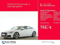 Gebraucht Audi A7 Sportback Ambiente 286 PS (210 kW) 2023 Gletscherweiß metallic Kleinwagen