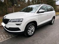 Gebraucht Skoda Karoq 150 PS (110 kW) 2020 Weiß SUV