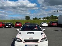 Gebraucht Opel Astra Cabriolet 125 PS (91 kW) 2001 Weiß Cabrio