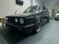 Gebraucht VW Golf Cabriolet Sportline 98 PS (72 kW) 1990 Schwarz Cabrio