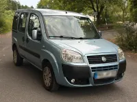 Gebraucht Fiat Doblò 105 PS (77 kW) 2007 Blau Van / Kleinbus