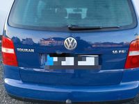 Gebraucht VW Touran 116 PS (85 kW) 2004 Blau Van / Kleinbus