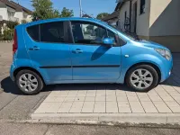 Gebraucht Opel Agila Edition 86 PS (63 kW) 2009 Blau Kleinwagen