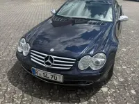 Gebraucht Mercedes SL500 306 PS (225 kW) 2003 Blau Cabrio