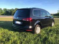 Gebraucht VW Sharan 184 PS (135 kW) 2017 Schwarz Van / Kleinbus