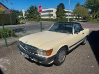 Gebraucht Mercedes SL300 188 PS (138 kW) 1985 Beige Cabrio
