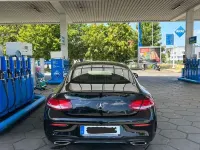Gebraucht Mercedes C180 AMG line 156 PS (114 kW) 2016 Schwarz Coupé