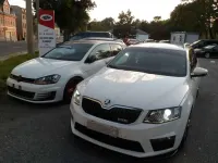 Gebraucht Skoda Octavia RS 184 PS (135 kW) 2013 Candyweiss Kombi
