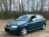 Second-hand Skoda Fabia 75 CP (55 kW) 2005 Verde Hatchback