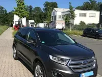 Gebraucht Ford Edge Titanium 209 PS (153 kW) 2017 Grau SUV