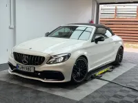 Gebraucht Mercedes C63 AMG AMG 476 PS (350 kW) 2017 Weiß Cabrio