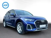Gebraucht Audi Q5 S-Line 265 PS (194 kW) 2022 Blau (navarrablau metallic) SUV
