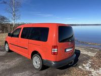 Gebraucht VW Caddy Maxi Trendline 102 PS (75 kW) 2014 Orange Van / Kleinbus