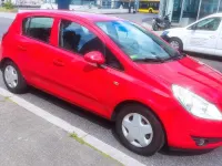 Gebraucht Opel Corsa 80 PS (58 kW) 2007 Rot Kleinwagen