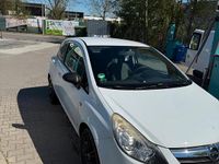 Gebraucht Opel Corsa 60 PS (44 kW) 2009 Weiß Kleinwagen