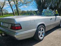 Brugt Mercedes E220 1993 Sølv Cabriolet