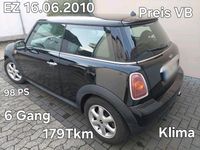Second-hand Mini ONE 98 CP (72 kW) 2010 Negru Hatchback