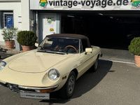 Gebraucht Alfa Romeo Spider Veloce 116 PS (85 kW) 1982 Beige Cabrio