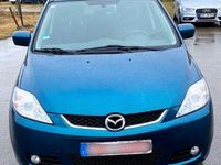 Gebraucht Mazda 5 Exclusive 116 PS (85 kW) 2006 Blau Van / Kleinbus