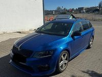 Gebraucht Skoda Octavia RS 220 PS (161 kW) 2014 Blau Kleinwagen