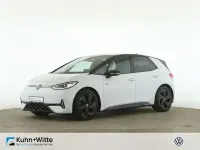 Gebraucht VW ID.3 GTX 210 kW (286 PS) 2024 Gletscherweiß metallic schwarz Kleinwagen