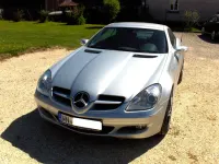 Gebraucht Mercedes SLK350 272 PS (200 kW) 2005 Silber Cabrio