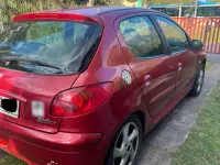Gebraucht Peugeot 206 110 PS (80 kW) 2007 Rot Kleinwagen