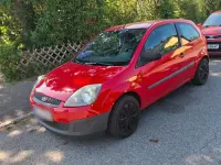 Gebraucht Ford Fiesta 69 PS (50 kW) 2006 Rot Kleinwagen