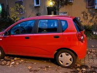 Gebraucht Chevrolet Aveo 84 PS (61 kW) 2009 Rot Kleinwagen